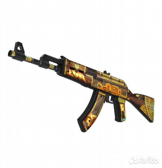 Автомат ак-47 в скине 