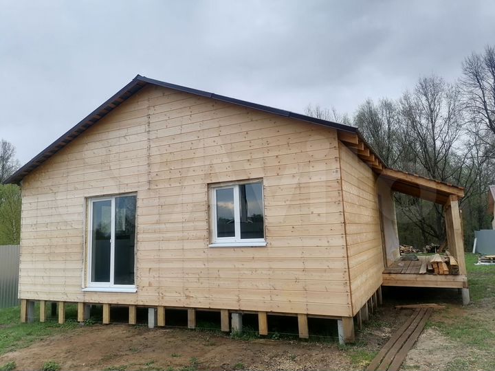 Дом 80 м² на участке 9 сот.