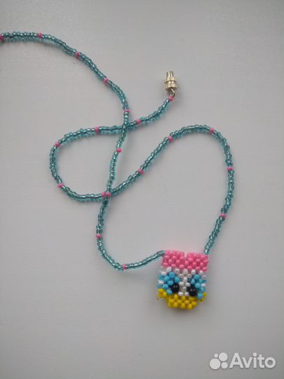 Плету из бисера кулончики