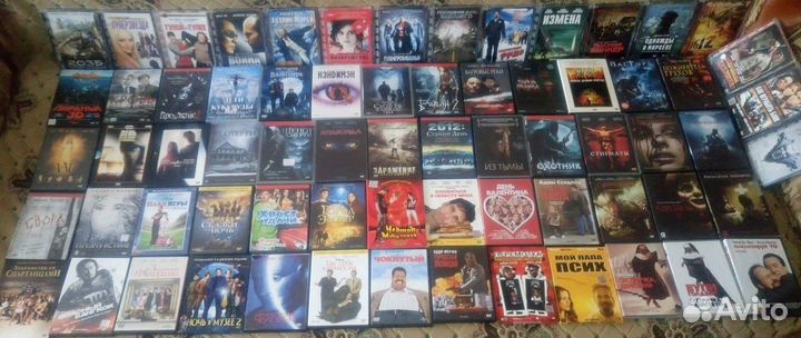 DVD диски Ужасы Боевики Драмы Фантастика Комедии