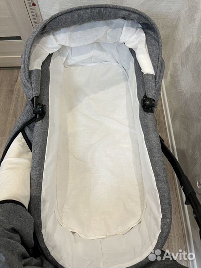 Коляска 2 в 1 Alis Berta серая