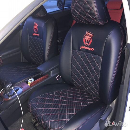 Авточехлы из экокожи Toyota Premio 260