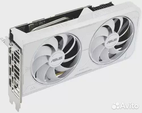 Видеокарта asus (dual-RTX3060TI-O8GD6X-white) GeFo