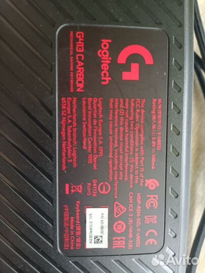 Клавиатура и Мышь Logitech