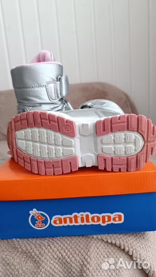 Сапожки для девочки зимние (мембрана)