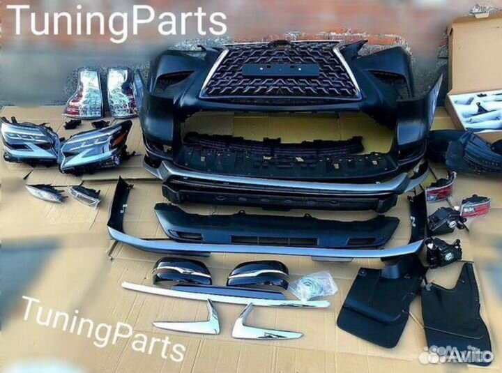 Рестайлинг lexus gx460 с 09 г.+ в 20 г.+ F-sport
