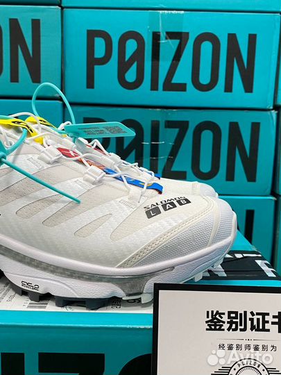 Salomon хт 4 Белые Оригинал Poizon