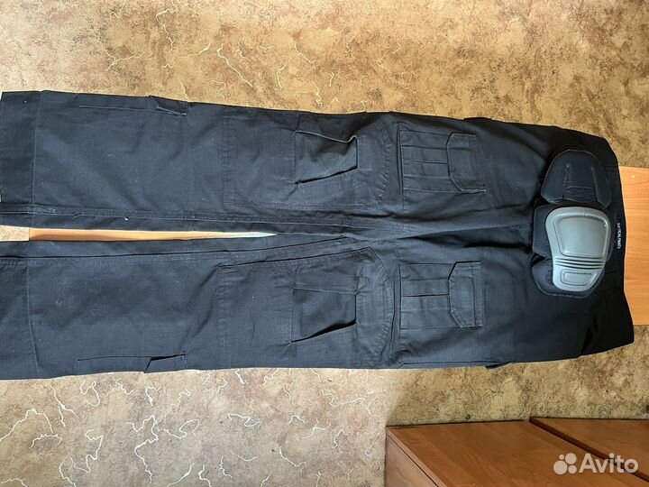 Тактические черные брюки