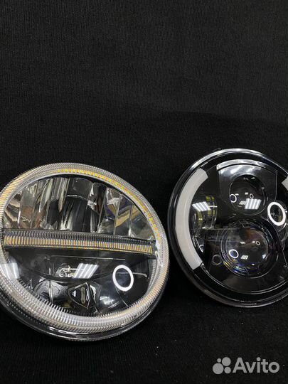 Светодиодные фары на ниву новые