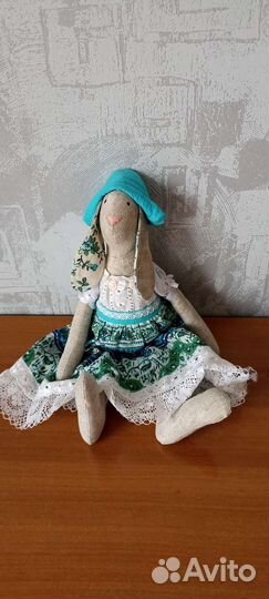 Зайка ручной работы