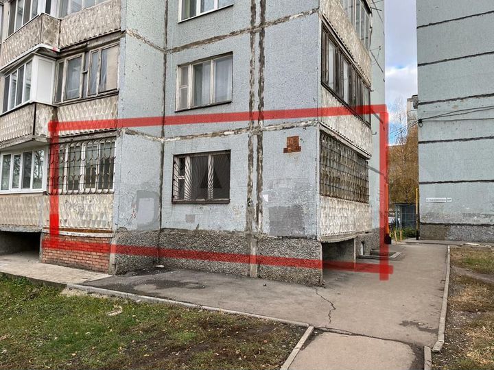 1-к. квартира, 55 м², 1/9 эт.