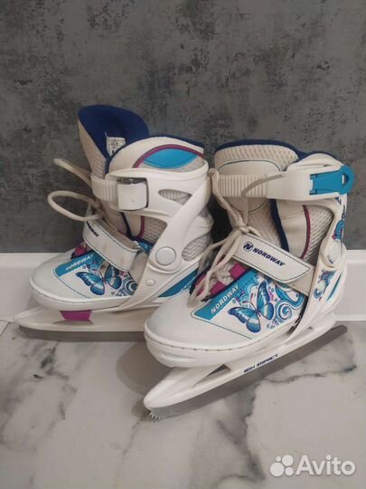 Коньки детские раздвижные nordway