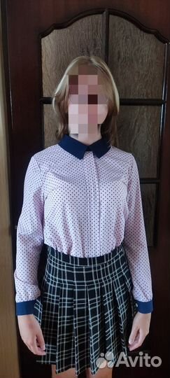 Школьная блузка 140
