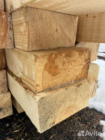 Пиломатериалы брус 100 200