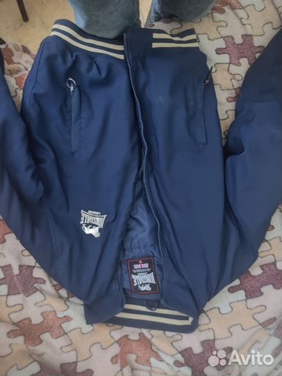 Бомбер lonsdale big logo vintage