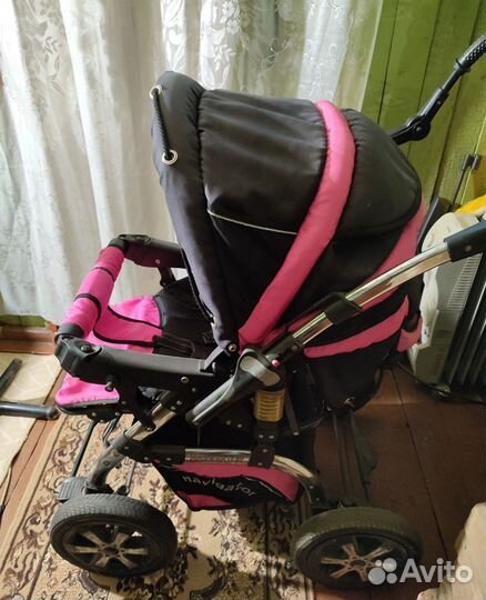 Коляска + стульчик для кормления