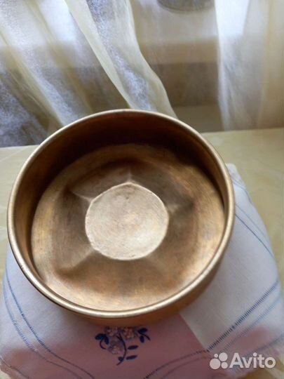 Старинная чаша-капельница под самовар