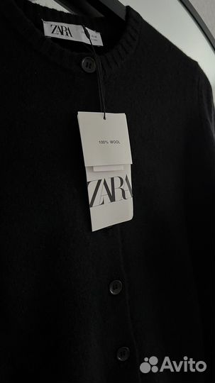 Кардиган шерстяной Zara в наличии S