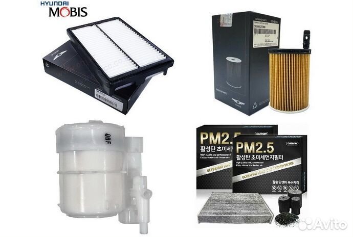 Комплект фильтров Genesis GV80 Бензин 2.5