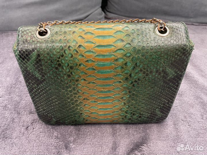 Сумка из кожи питона