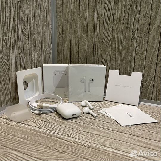 Беспроводные наушники AirPods 2 Luxe Copy