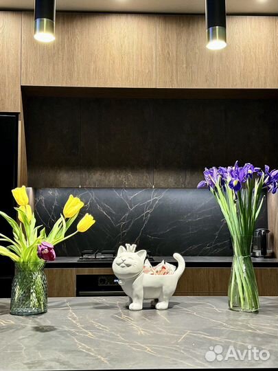 Конфетница статуэтка кот универсальная