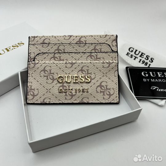 Картхолдер guess визитница гесс