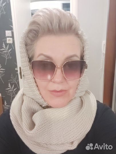 Капор вязаный