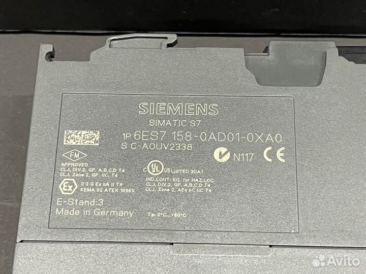 Siemens 6ES7 158-0AD01-0XA0 Б/У, 3 шт