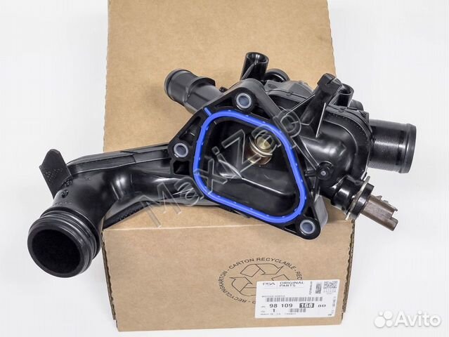 Термостат в сборе пежо 9810916880