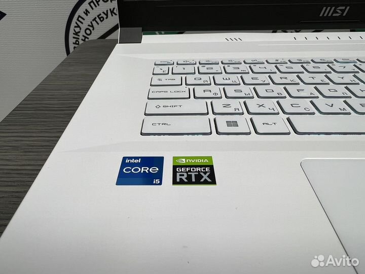 Огромный MSi 12 ядер i5-11400H 16Gb RTX 3050Ti SSD