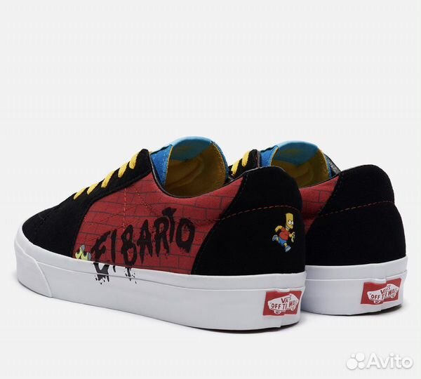 Кеды Vans x The Simpsons UA SK8-Low El Barto