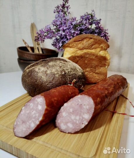 Домашняя колбаса горячего копчения