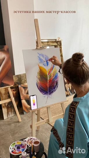 Мастер-классы по живописи и нейрографике