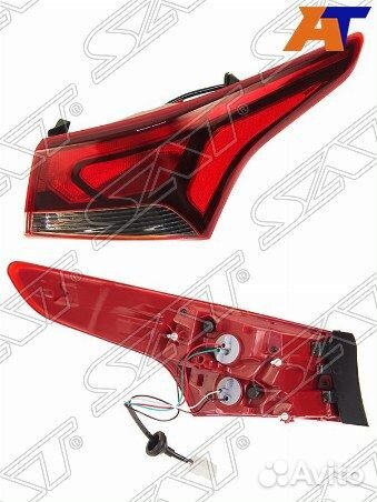 Фонарь задний hyundai solaris