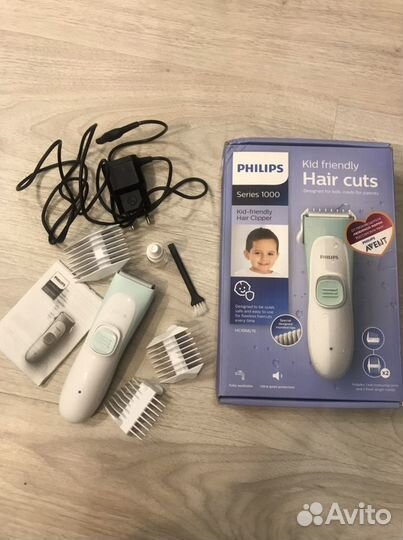 Машинка для стрижки волос philips детская