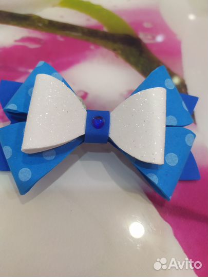Бант на заколке