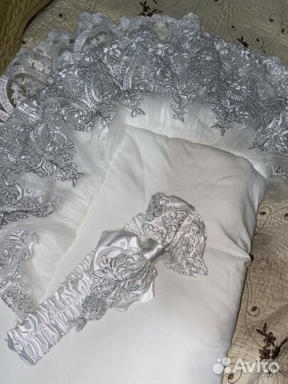 Конверт-одеяло на выписку осень