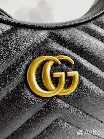 Сумка женская Gucci Marmont Half Moon