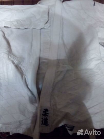 Кимоно для дзюдо 170 полнота 4. белое