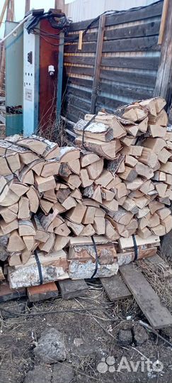 Дрова на мешках