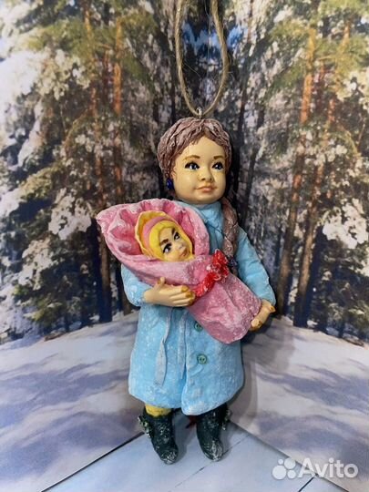 Ватная игрушка