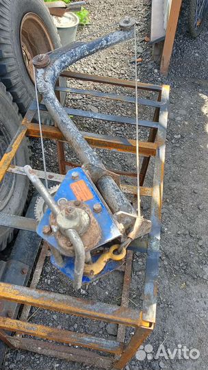 Лебедка ручная червячная