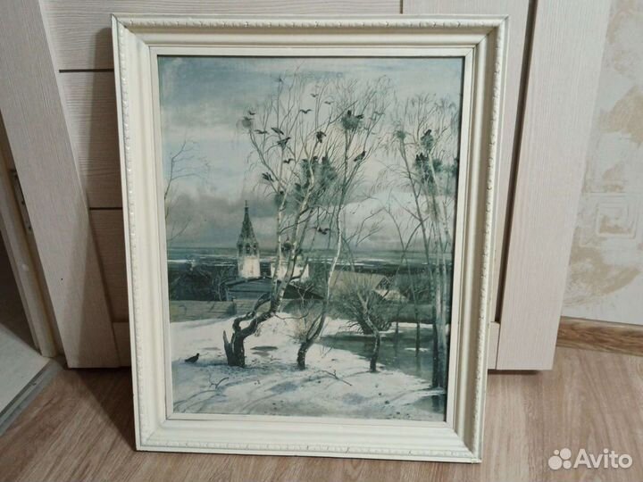 Картина Грачи прилетели