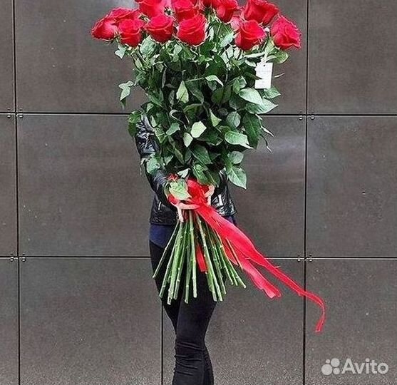 Высокие розы Гигантские розы Доставка цветов