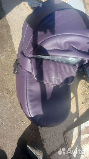 Коляска 2 в 1 эко кожа