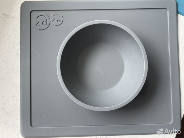 Тарелка силиконовая ezpz