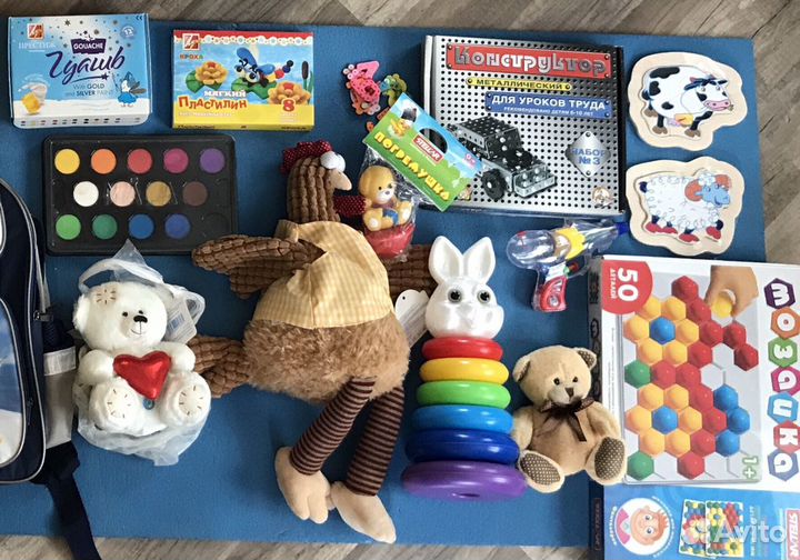 Игрушки, настольные игры и для творчества, поделок