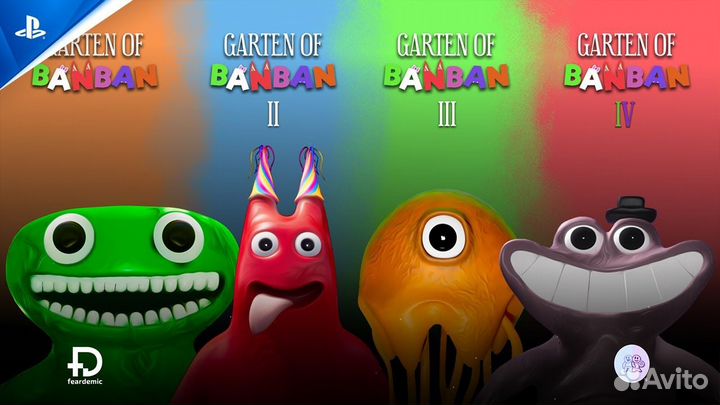 Garten of Banban 1-2-3-4 PS4 & PS5