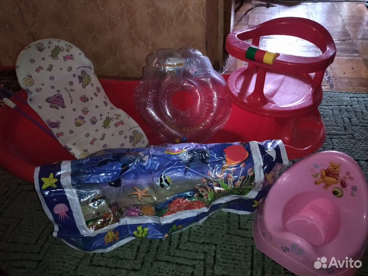 Ванночка, круг, сидушка,коврик для купания,туалет